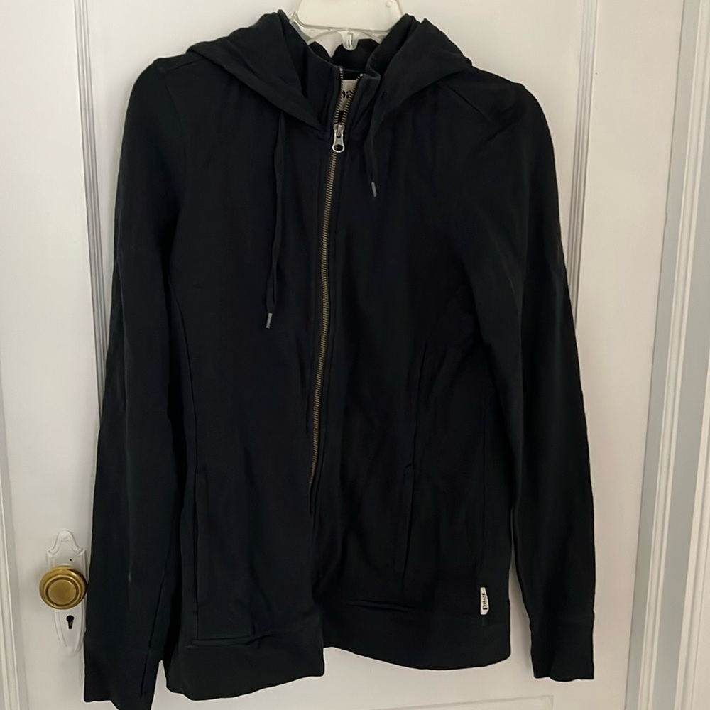 Pact tunic zip up EUC medium
